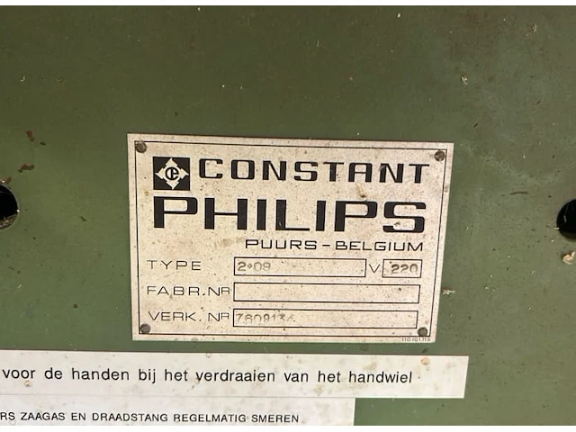 Platenzaag constant philips 2.09 - afbeelding 5 van  9