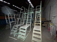 Platformladder, mobiel - afbeelding 1 van  4