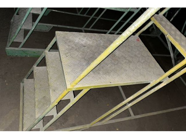 Platformladder, mobiel - afbeelding 3 van  4