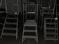 Platformladder, mobiel - afbeelding 1 van  4