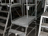 Platformladder, mobiel - afbeelding 2 van  4