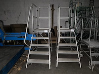 Platformladder, mobiel - afbeelding 1 van  4