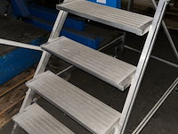 Platformladder, mobiel - afbeelding 3 van  4