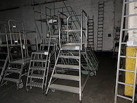 Platformladder, mobiel - afbeelding 1 van  4
