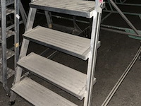 Platformladder, mobiel - afbeelding 3 van  4