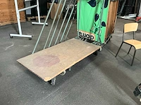 Platformtransportkar (9x) - afbeelding 1 van  4