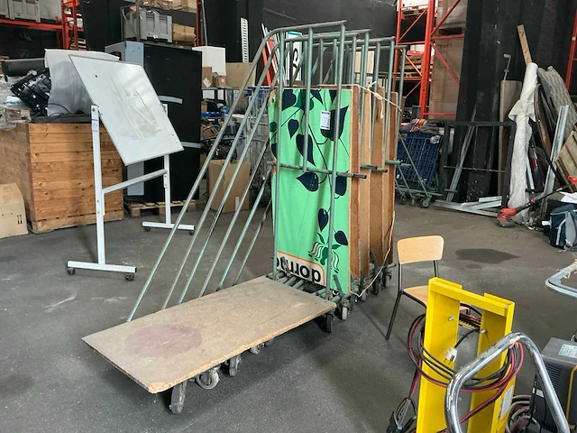 Platformtransportkar (9x) - afbeelding 3 van  4