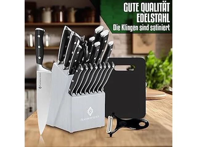 Platinum gold 20-delig messenblok - afbeelding 1 van  2