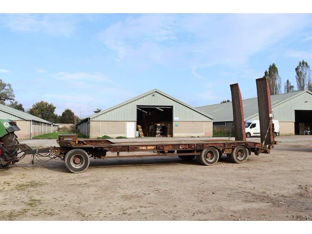 Platte aanhangwagen müller mitteltal t3 df kompakt 30000kg - afbeelding 1 van  1