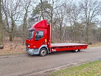 Platte laadbak vrachtwagen daf lf45 diesel 2009 - afbeelding 1 van  1