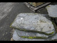 Platte leisteen, betonblokken, hardsteen - afbeelding 3 van  10