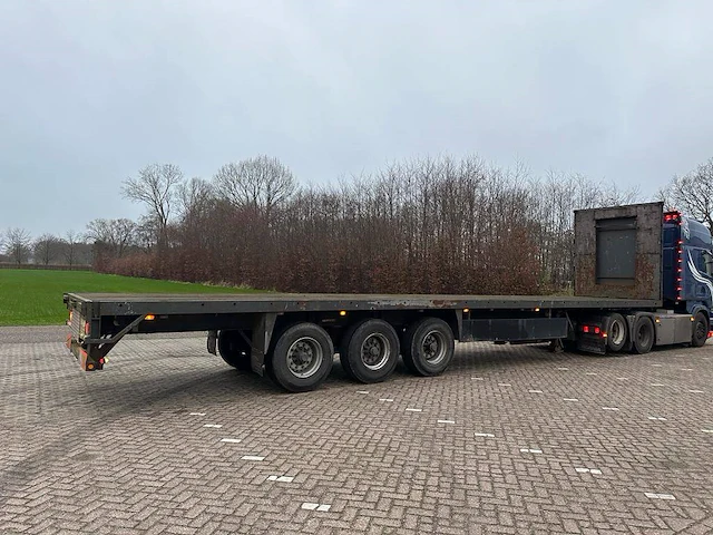 Platte oplegger jumbo 39500kg - afbeelding 1 van  1