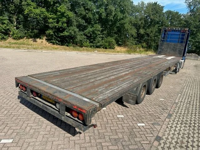 Platte oplegger van hool mega 2000 - afbeelding 1 van  1