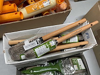 Platte verfborstels; patentpuntkwasten voor houtbescherming (48x) - afbeelding 5 van  7