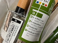 Platte verfborstels; patentpuntkwasten voor houtbescherming (48x) - afbeelding 7 van  7