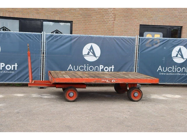 Platwagen mafi t2-4 6000kg 1987 - afbeelding 1 van  1