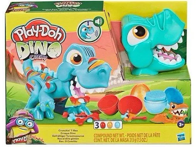 Play-doh dino crew happende t-rex - afbeelding 1 van  2