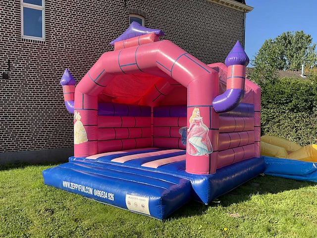 Playcity prinses springkasteel - afbeelding 1 van  9