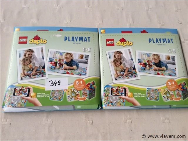 Playmats lego 2stuks - afbeelding 1 van  1