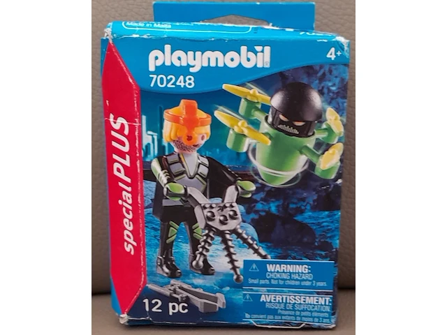 Playmobil: agent met drone - afbeelding 1 van  5