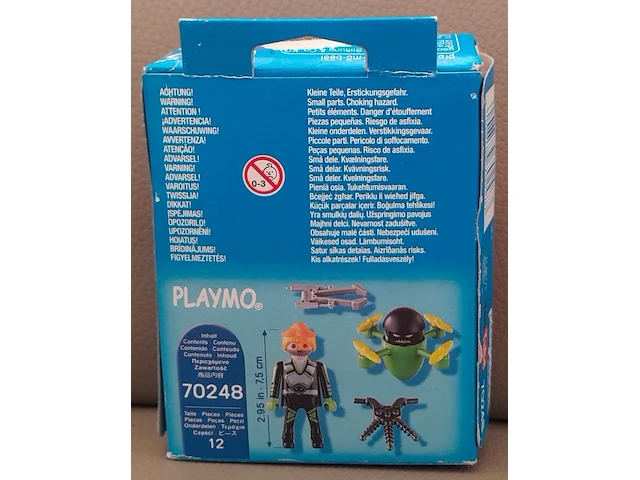 Playmobil: agent met drone - afbeelding 3 van  5