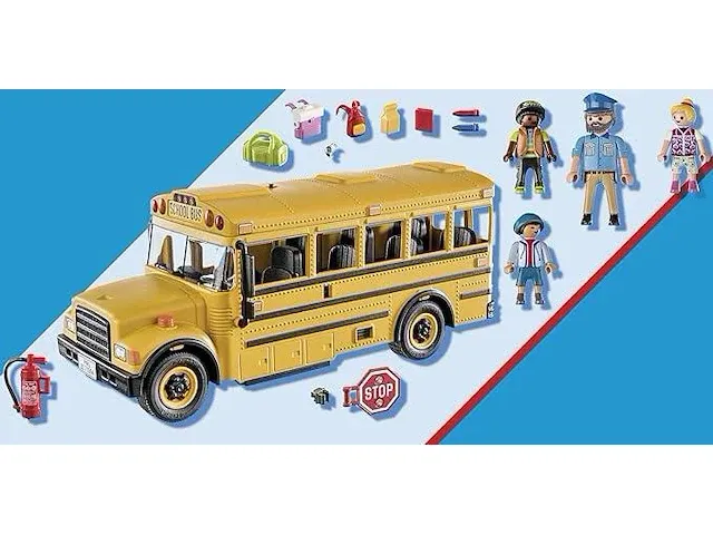 Playmobil city life amerikaanse schoolbus - afbeelding 2 van  2