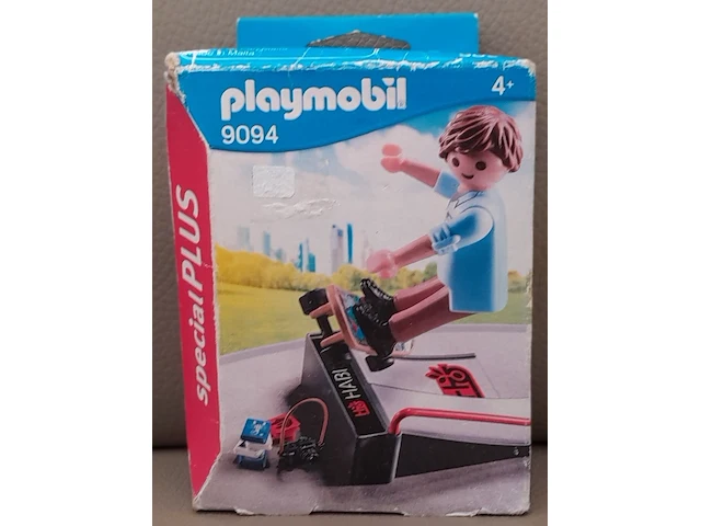 Playmobil: skater met skaterramp - afbeelding 1 van  5