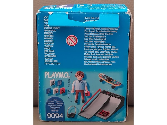 Playmobil: skater met skaterramp - afbeelding 3 van  5