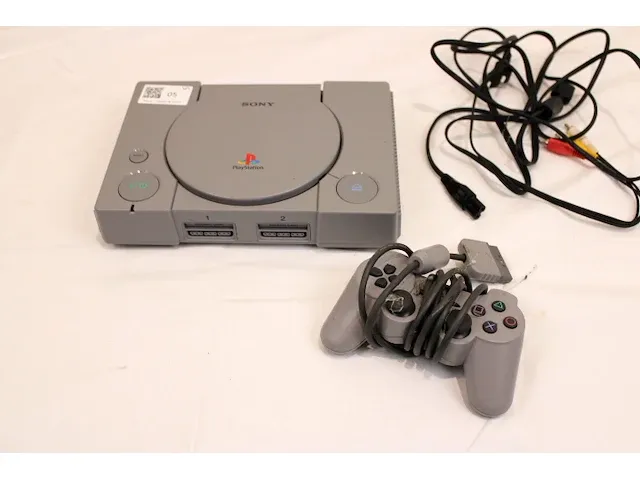 Playstation 1 met 1 controller - afbeelding 2 van  4