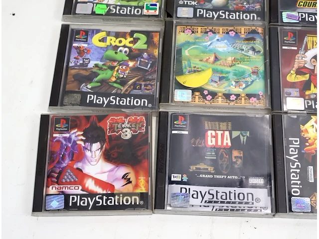 Playstation 1 met spellen (plm 20) - afbeelding 6 van  9