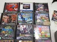 Playstation 1 met spellen (plm 20) - afbeelding 9 van  9