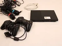 Playstation 2 met 2 controllers - afbeelding 2 van  5