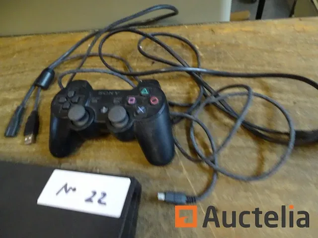 Playstation 3-console met 1 sony cech-2504a-controller - afbeelding 1 van  5