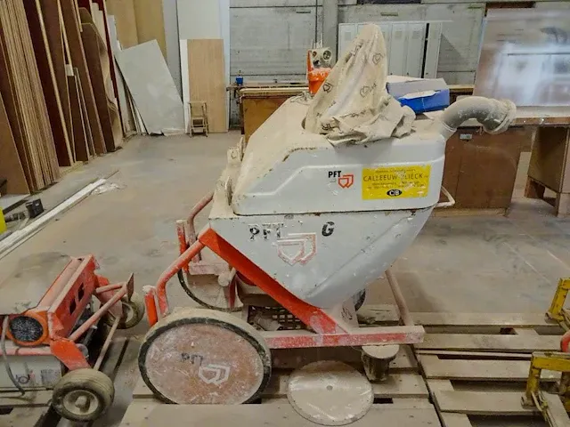 Pleistermachine pft g5 - afbeelding 3 van  8