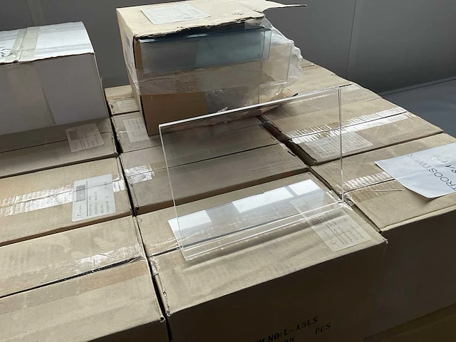 Plexi beeldscherm set a5 (1681x) - afbeelding 1 van  4