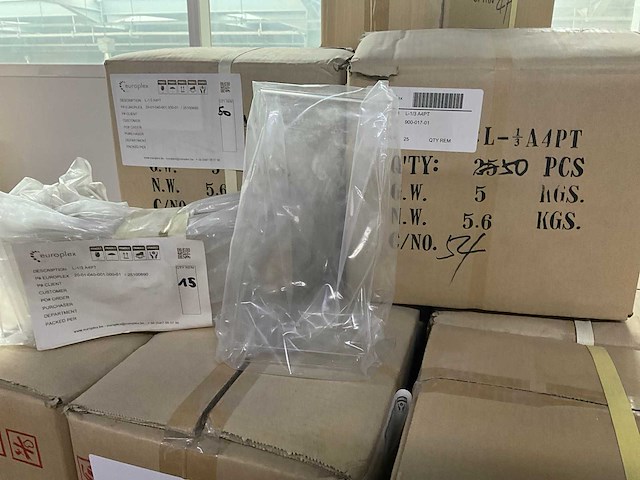 Plexi set in staand formaat l1/3 a4 (4665x) - afbeelding 1 van  5