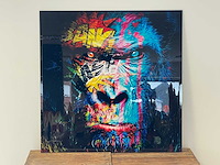 Plexikader monkey 70cm x 70cm - afbeelding 1 van  3