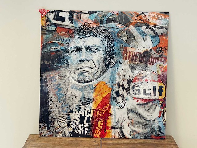 Plexikader racing 70cm x 70cm - afbeelding 1 van  1