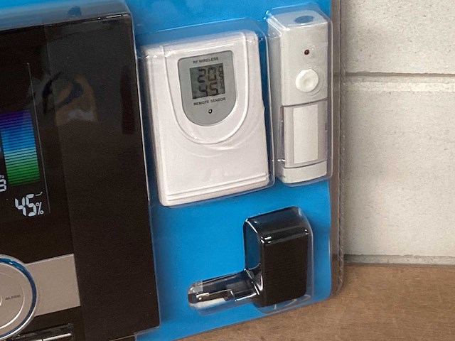 Plieger york draadloos weerstation met gong (3x) - afbeelding 2 van  7