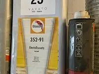 Plm. 10 diverse behandelingsproducten wo thinner, lakken, vernis, enz. - afbeelding 6 van  7