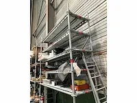 Plm. 100 m2 stellingmateriaal en rolsteigercombinatie layher en altrex - afbeelding 41 van  41