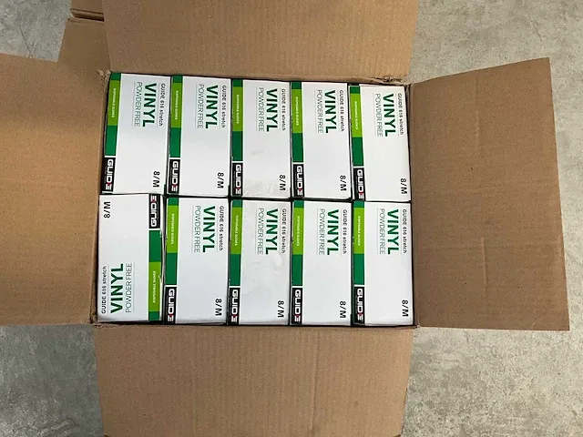 Plm 10000 wegwerphandschoenen merk guide 616 stretch, maat: 7 - afbeelding 4 van  7