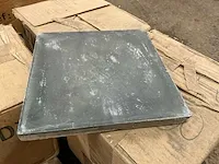 Plm. 115 dalstenen/tegels vilvordit 20x20 - afbeelding 1 van  7