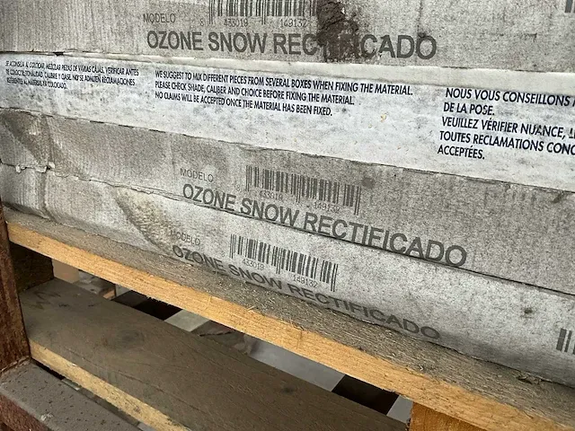 Plm 12,96 m2 porseleinen tegels ozone snow 30x90 cm - afbeelding 6 van  7