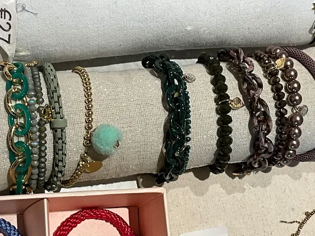 Plm 135 diverse dames sieraden en juwelen - afbeelding 3 van  14