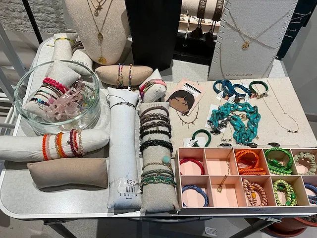 Plm 135 diverse dames sieraden en juwelen - afbeelding 1 van  14