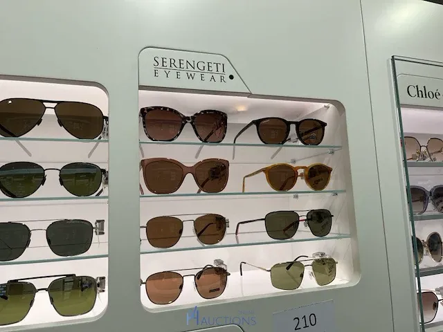 Plm 145 zonnebrillen chloe, prada, bvlgari - afbeelding 4 van  19