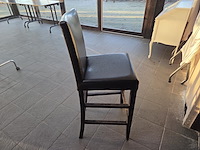 Plm 15 hoge semi lederen stoelen - afbeelding 2 van  5