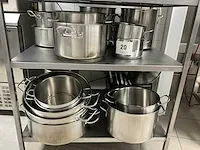 Plm 17 diverse kookpotten waaronder marmieten - afbeelding 1 van  5