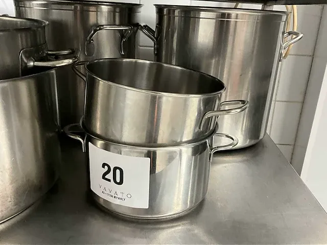 Plm 17 diverse kookpotten waaronder marmieten - afbeelding 4 van  5